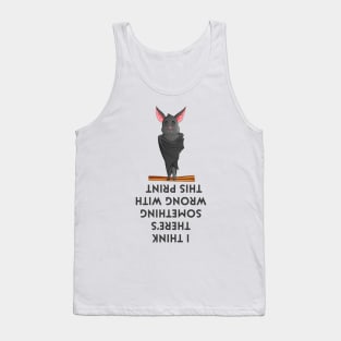 Upside Down BAT Tank Top